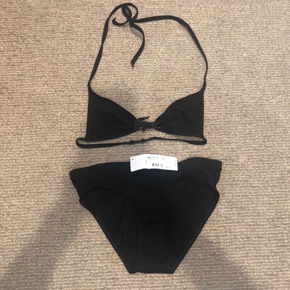 Women’s Lacoste Bikini Top sz 38, Bottoms sz 6 NWT